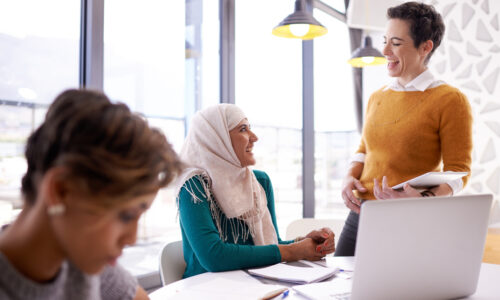Women in a Business Mentorship Program